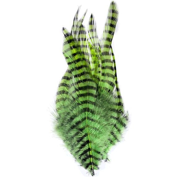 MFC Barred Saddle Hackle - All Colors