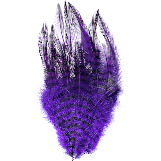 MFC Barred Saddle Hackle - All Colors