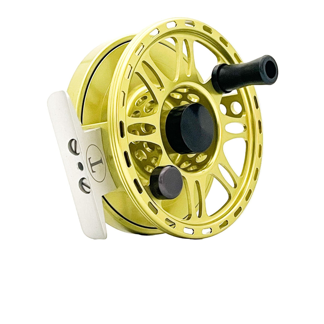 Tibor Everglades - Lemon Lime w/ Frost Silver Small Parts and 239 Bre Drake Redfish Art (CUSTOM)(IN STOCK)