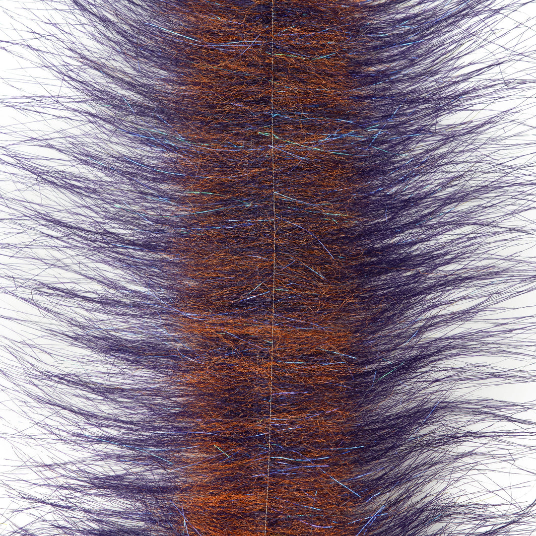EP Craft Fur Brush 3' - Purple/ FL Orange