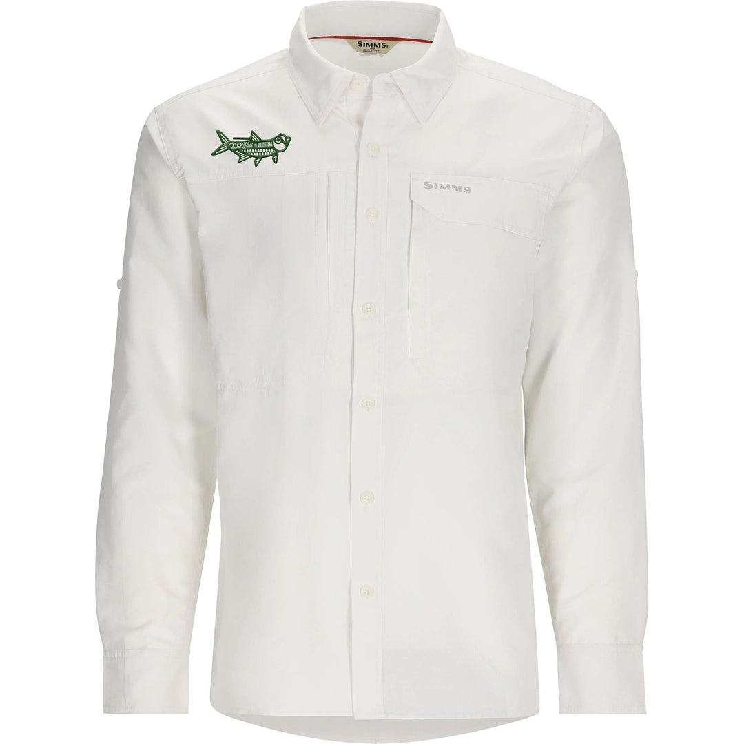 Simms Guide Shirt - White 239Flies Tarpon