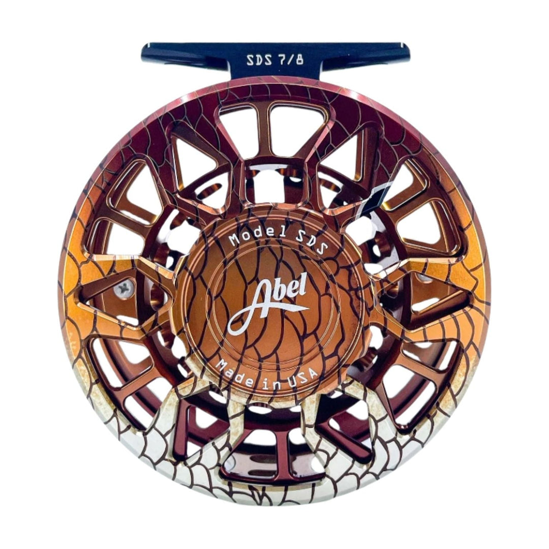 Abel Reels SDS 7/8 - Redfish w/ Redfish Drag Knob & Walnut Handle (IN STOCK)