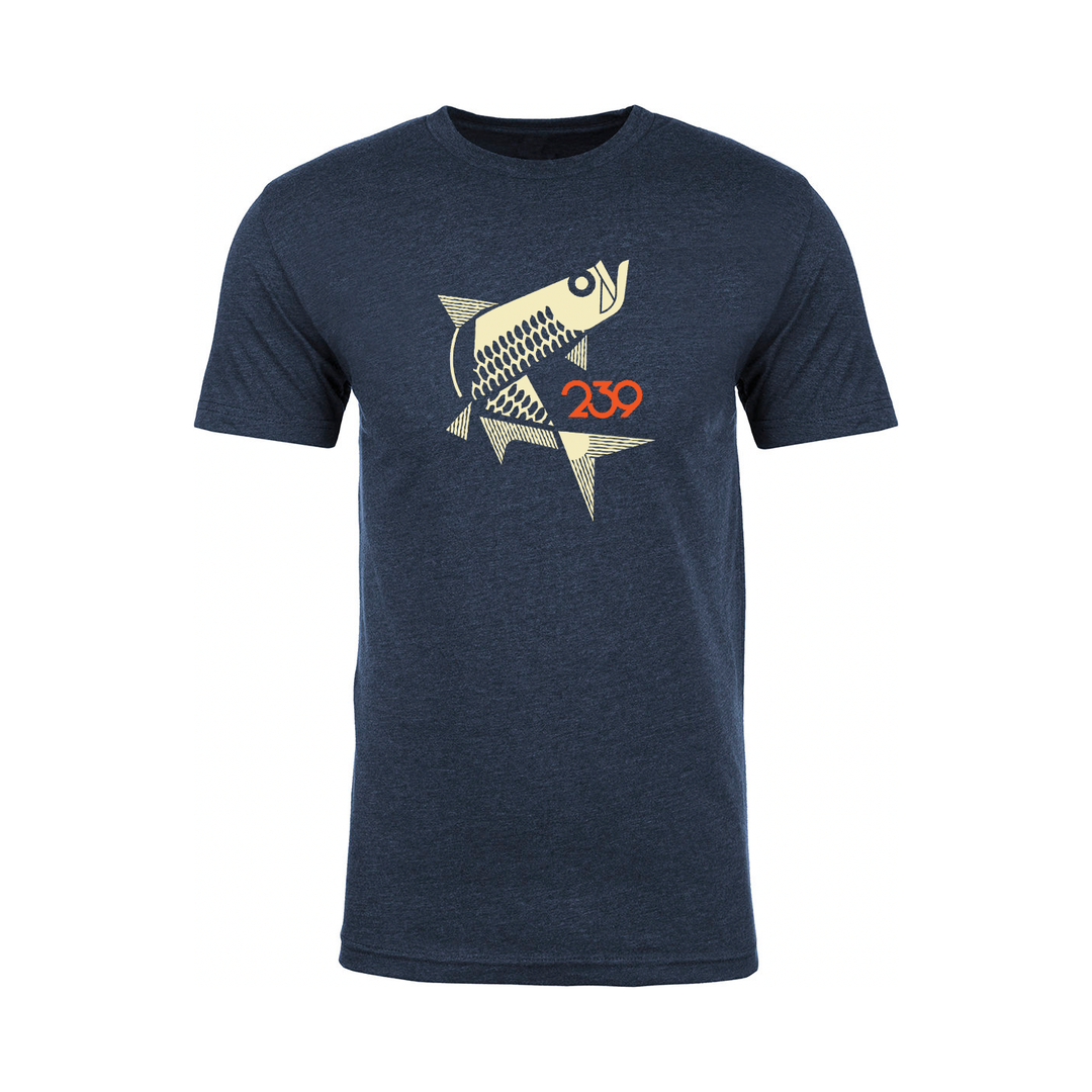 239 Flies X Tee Shirt - Blue Jumper