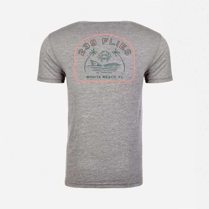 239 Flies X Bre Drake Tee Shirt - Grey Tailer