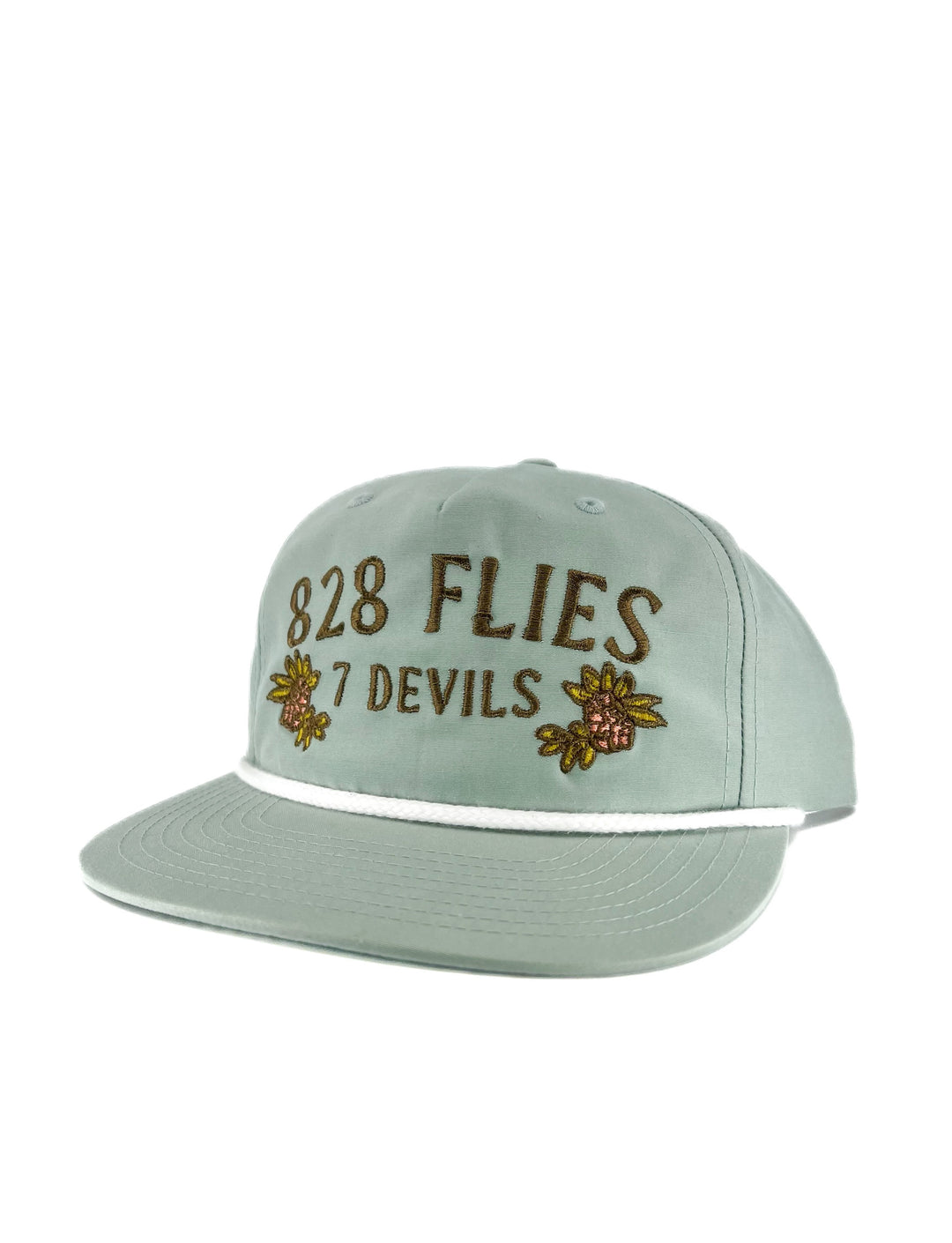 828 Pablo Escobarred Hat - Blue Ridge Rhododendron Dusty Blue w/ White Rope (NEW)