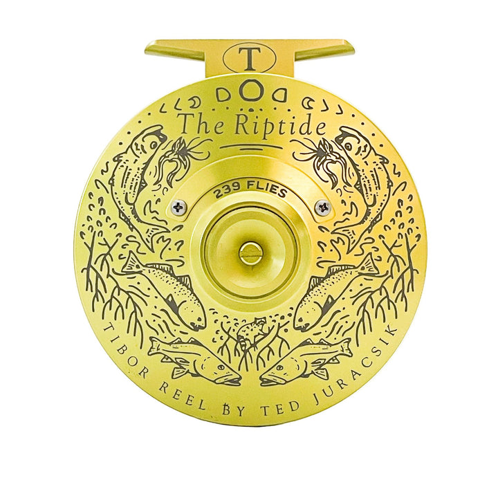 Tibor Riptide - Lemon Lime w/ 239 Bre Drake Everglades Slam Art (CUSTOM) (IN STOCK)