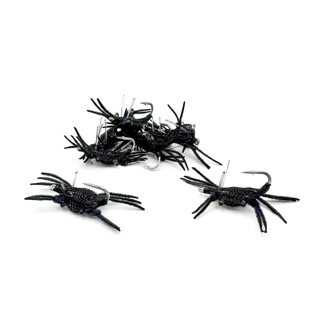 FlyMen Fish Co. Alphlexo Crab - Black #8