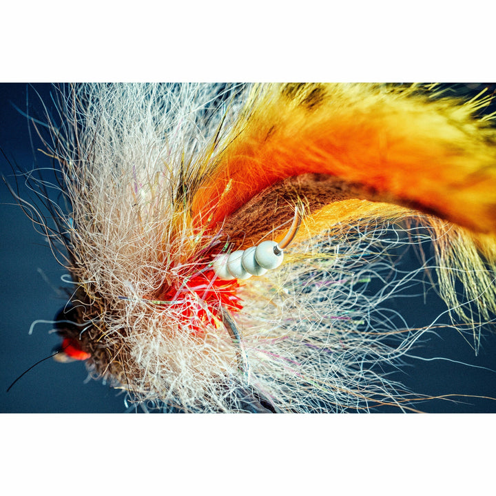 Dazzle Brass Beads (3/32") - Blood Red