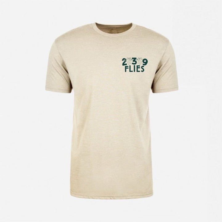 239 Flies X Bre Drake Tee Shirt - Tan Tarpon