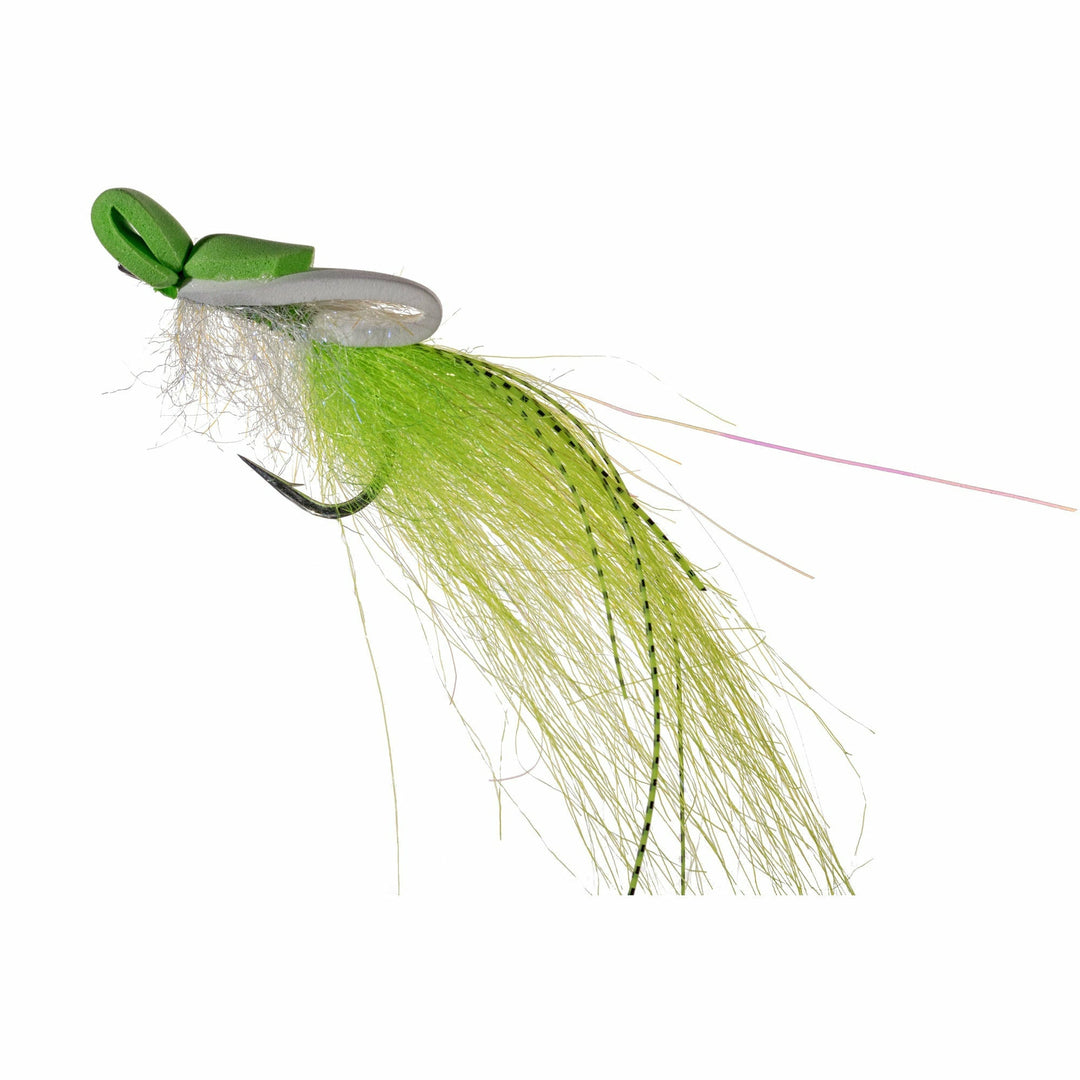 Enrico Puglisi Top Water - White & Chartreuse - Size 2/0