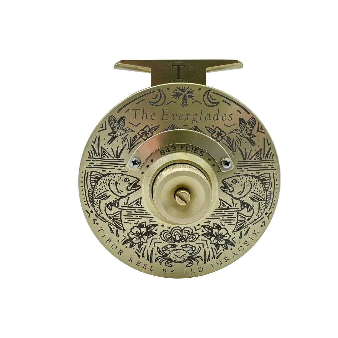 Tibor Everglades Satin Gold w/Bre Drake - 843Flies Charleston Art