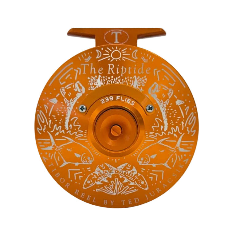 Tibor Riptide - Sunset Orange w/Sunset Orange Small Parts & 239 Bre Drake Grand Slam Art (CUSTOM)(IN STOCK)