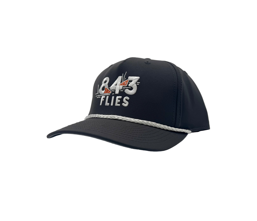 843 Hat - Spottail - "El Classico" - Charcoal