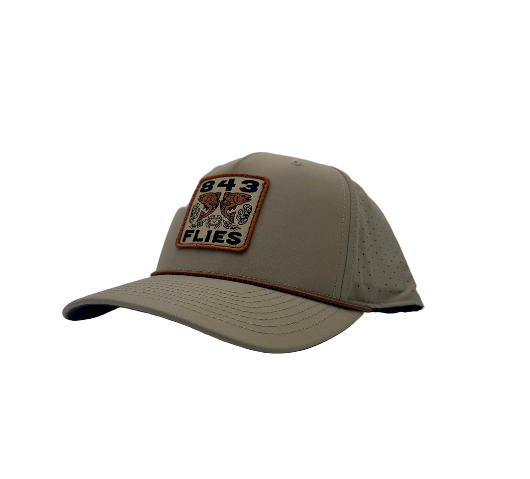 843 Hat - Golf Hat - Oyster Bar - Tan