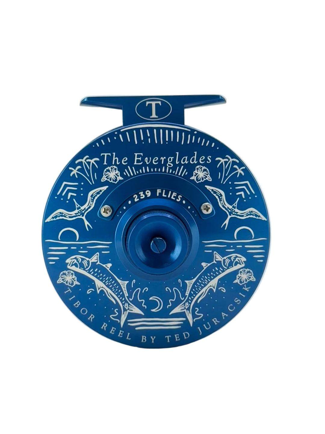 Tibor Everglades - Royal Blue w/ 239 Bre Drake Tarpon Art (IN STOCK)
