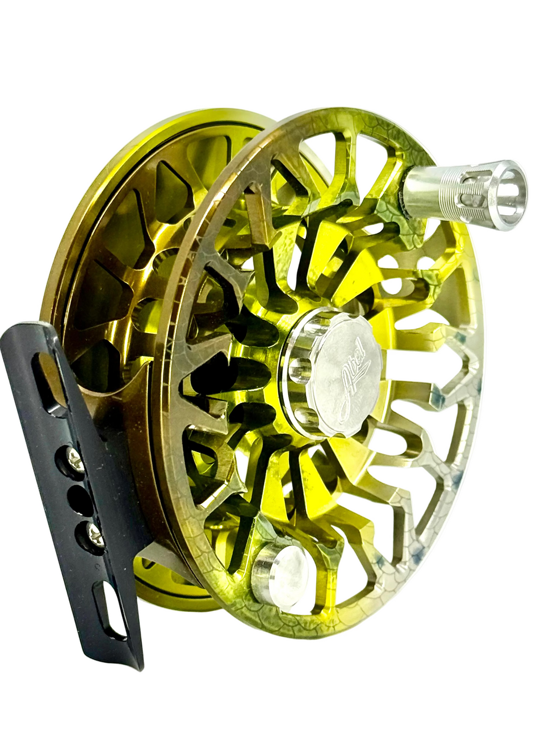 Abel SDF 6/7 Solid - Bass Finish w/Bass Drag Knob & Platinum Handle (IN STOCK) (CUSTOM)