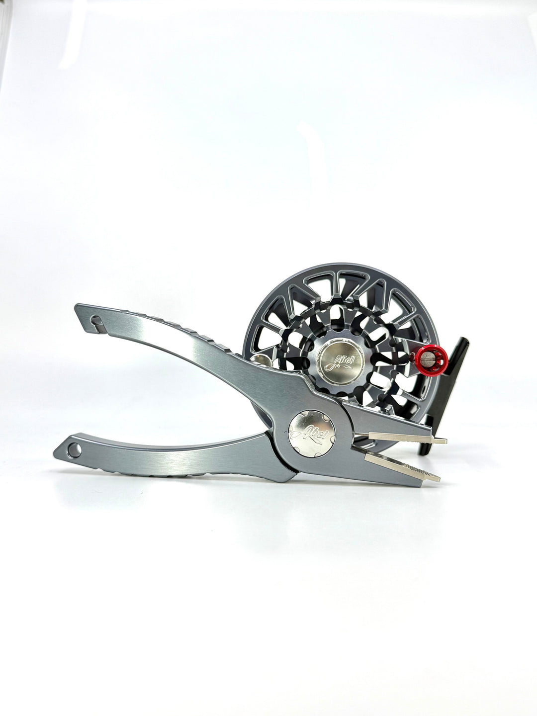 Abel Reels SDS 7/8 Ported- Redfish w/ Redfish Drag Knob & Ebony Handle (IN STOCK)
