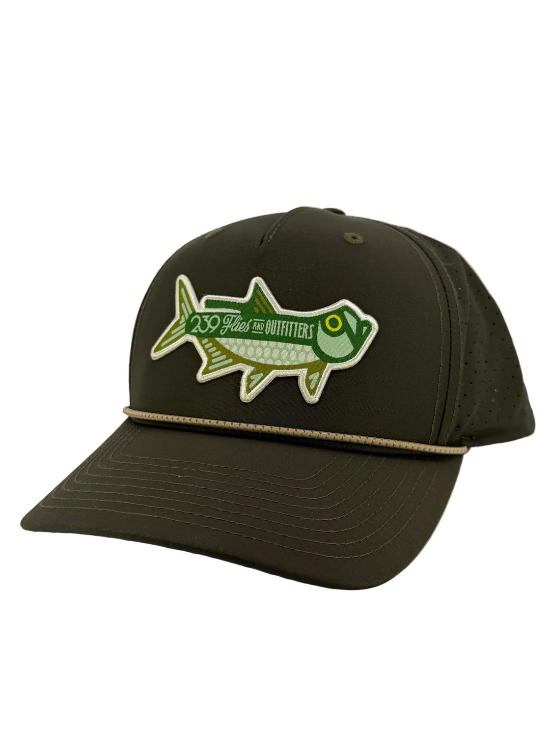 239 Hat - Performance Rope - "Dark Star" - Olive/Loden