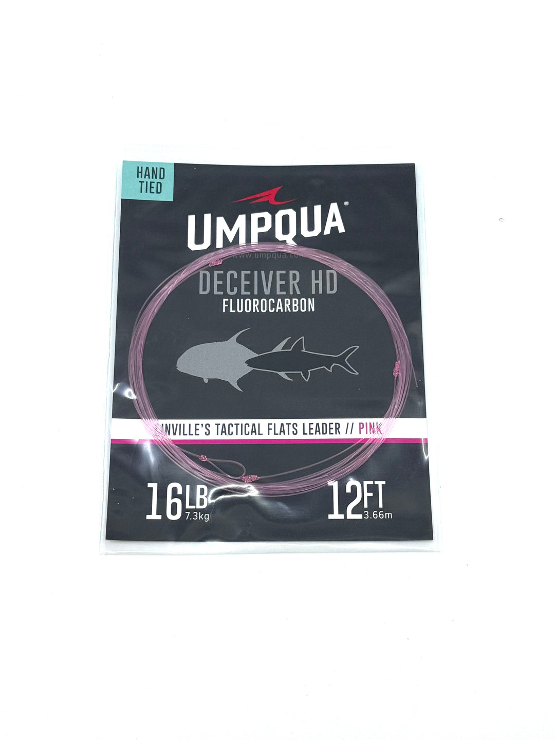 LINVILLE'S TACTICAL FLATS LEADER 16LB/12FT