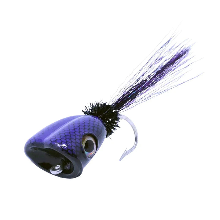 Surface Seducer® Double Barrel™ Baitfish Popper - Size 1/0