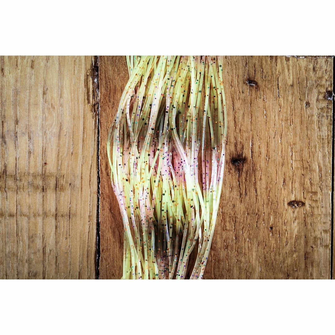 Fly Enhancer Legs - Pink/Olive/Yellow