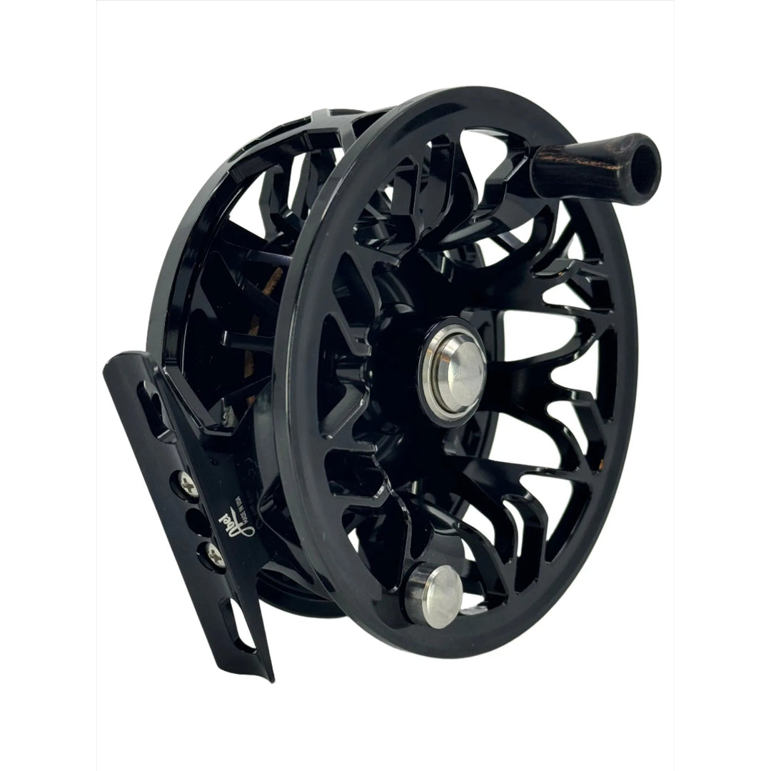 Abel Rove 5/7 Black w/Black Drag Knob, Ebony Handle, 239 Drag Plate & 239Flies Bre Drake Tarpon Art(IN STOCK)