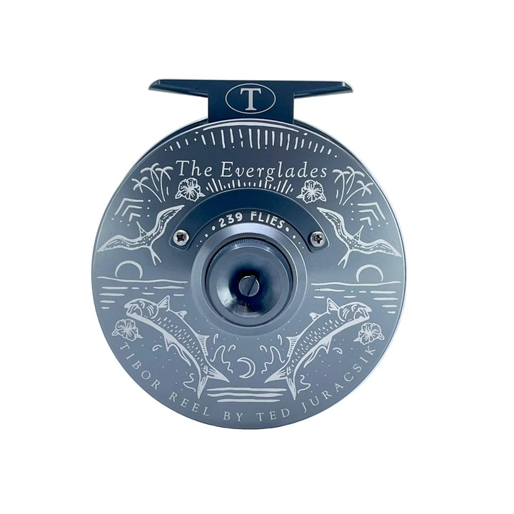 Tibor Everglades Graphite - 239Flies x Bre Drake Tarpon Art (VERY LIMITED - IN STOCK)