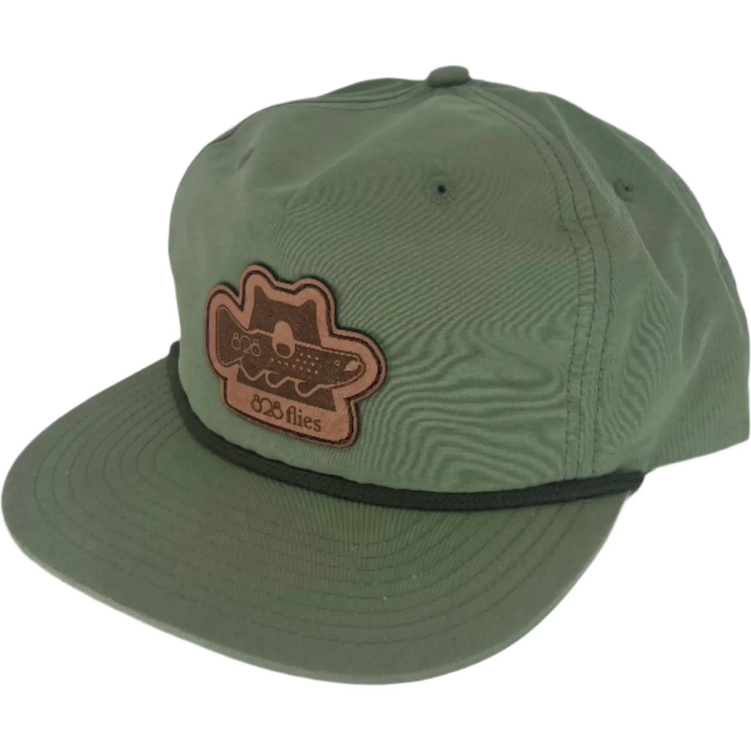 828 Pablo Escabarred Hackle Hat - Smokey Da Bear