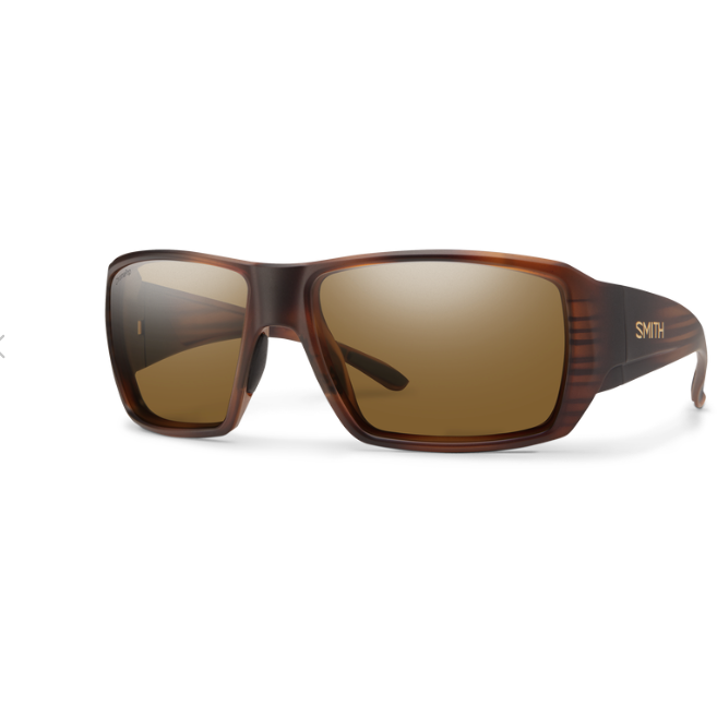 Smith Guide's Choice S - Matte Tortoise + ChromaPop Polarized Brown Lens (IN STOCK)