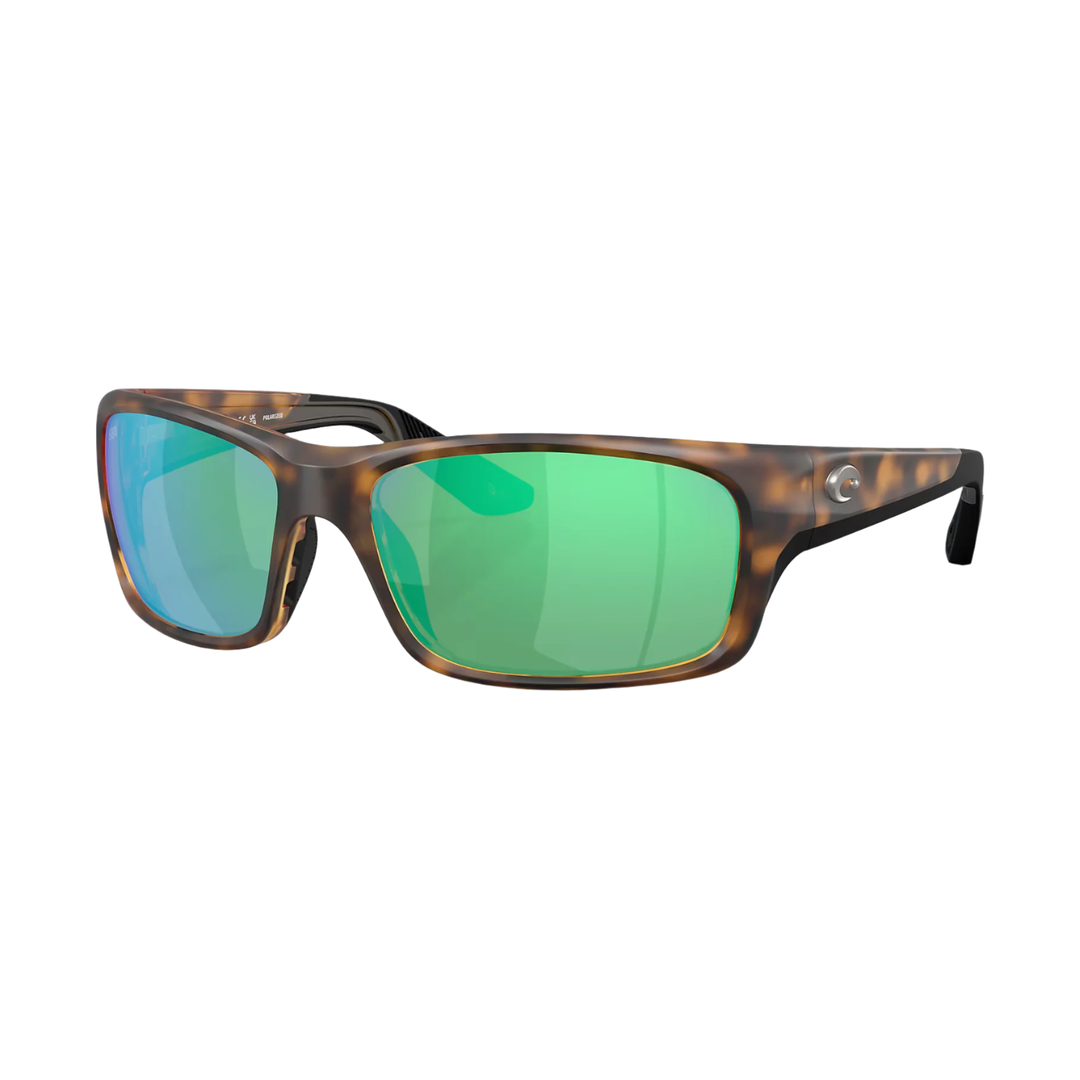 Costa - JOSE PRO , Matte Tortoise, Green Mirror Polarized Glass (IN STOCK)