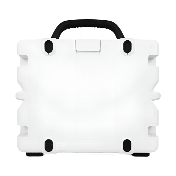 Turtle Box Grande - White - Black Handle (IN STOCK) (SHIPPING COST UPWARDS OF $50)