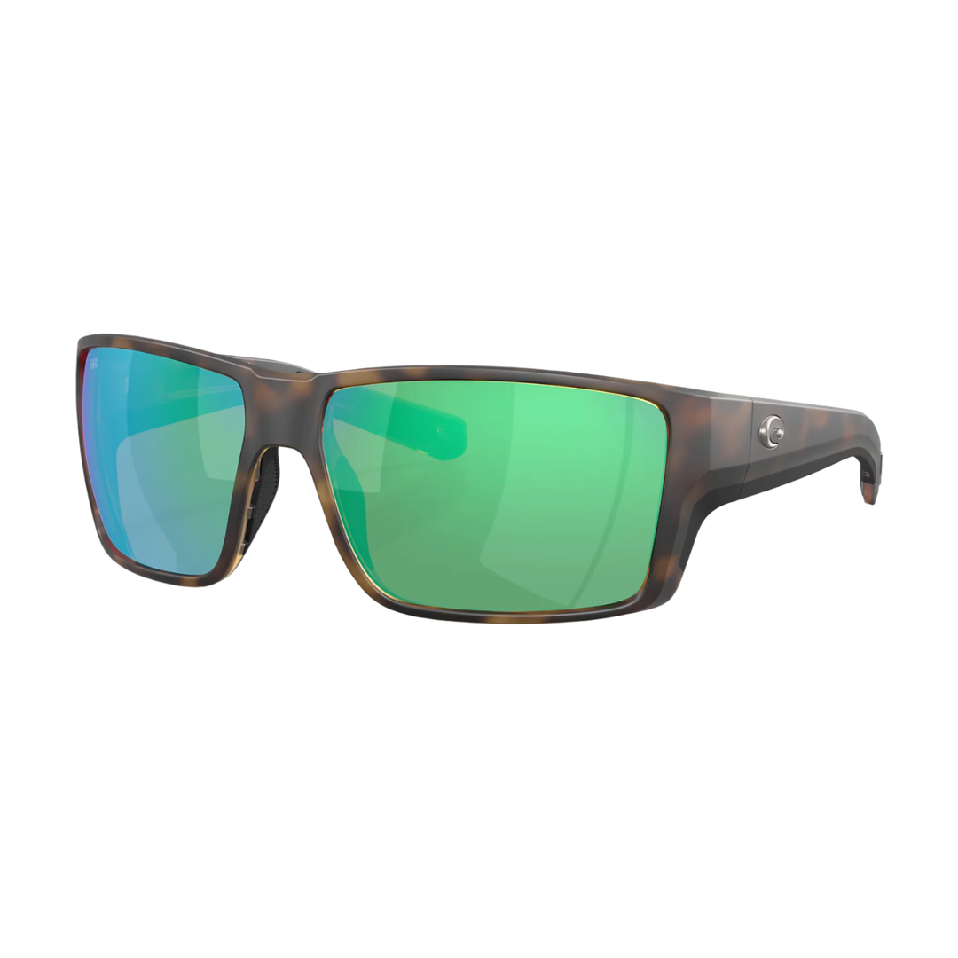 Costa - REEFTON PRO, Matte Tortoise, Green Mirror Polarized Glass (IN STOCK)
