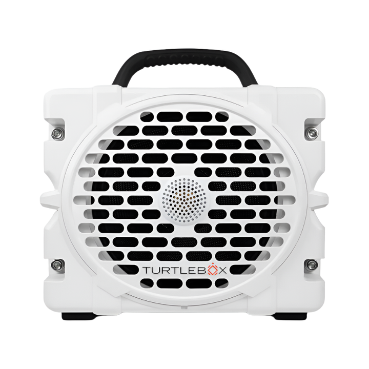 Turtle Box Grande - White - Black Handle (IN STOCK) (SHIPPING COST UPWARDS OF $50)