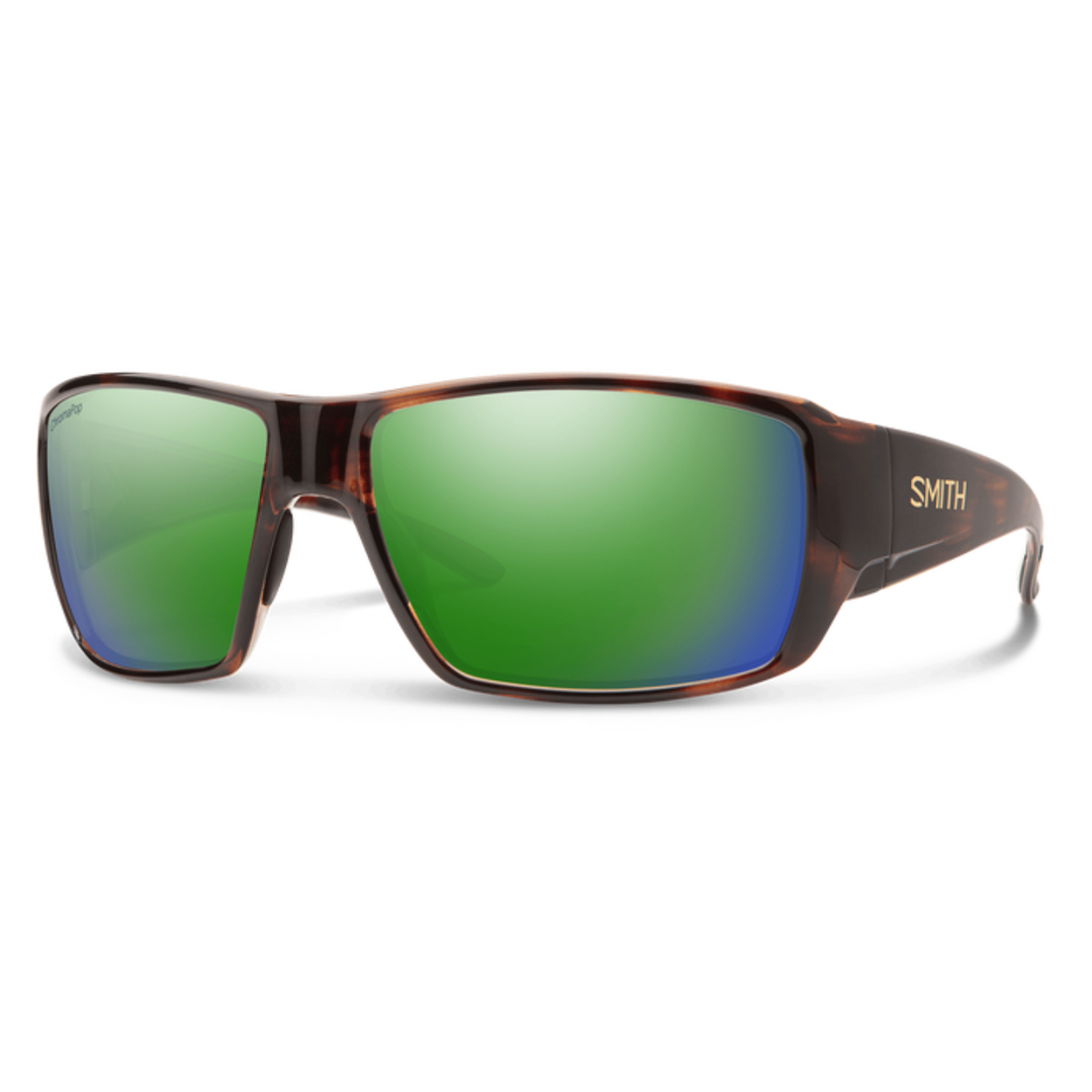 Smith Guide's Choice - Tortoise + ChromaPop Glass Polarized Green Mirror Lens (IN STOCK)
