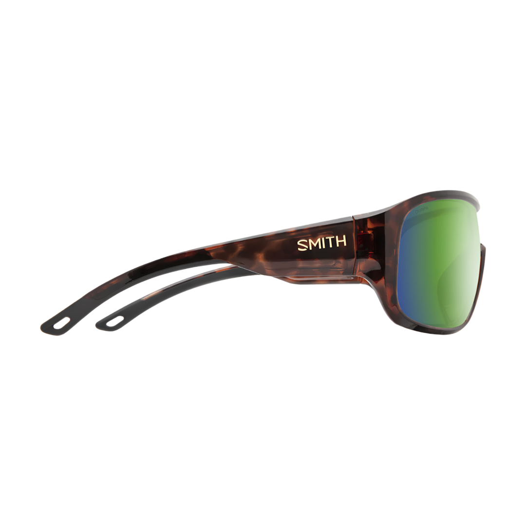 Smith Spinner - Tortoise + ChromaPop Polarized Green Mirror Lens (IN STOCK)