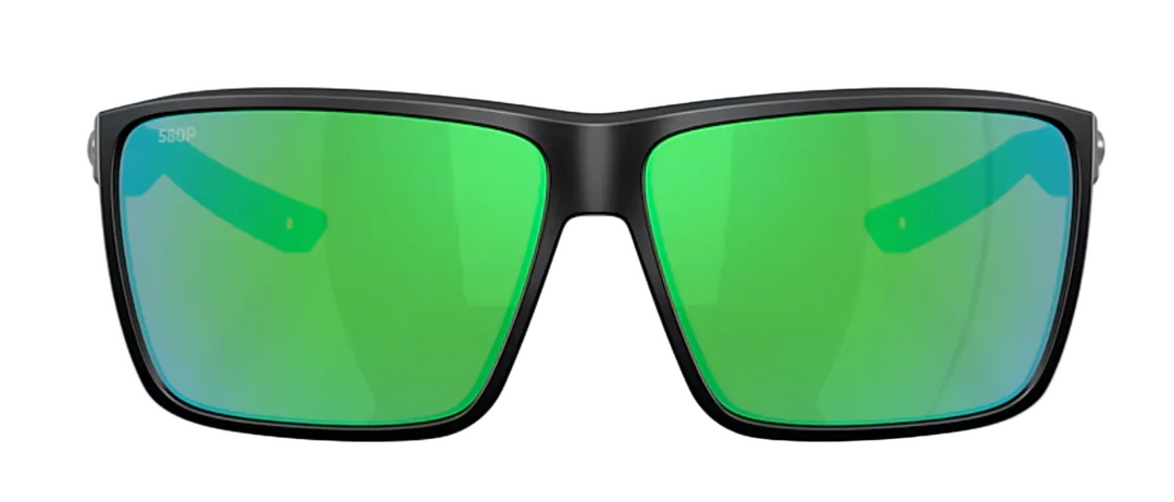 Costa - RINCON ll , Matte Black, Green Mirror Polarized Plastic (NEW IN STOCK)