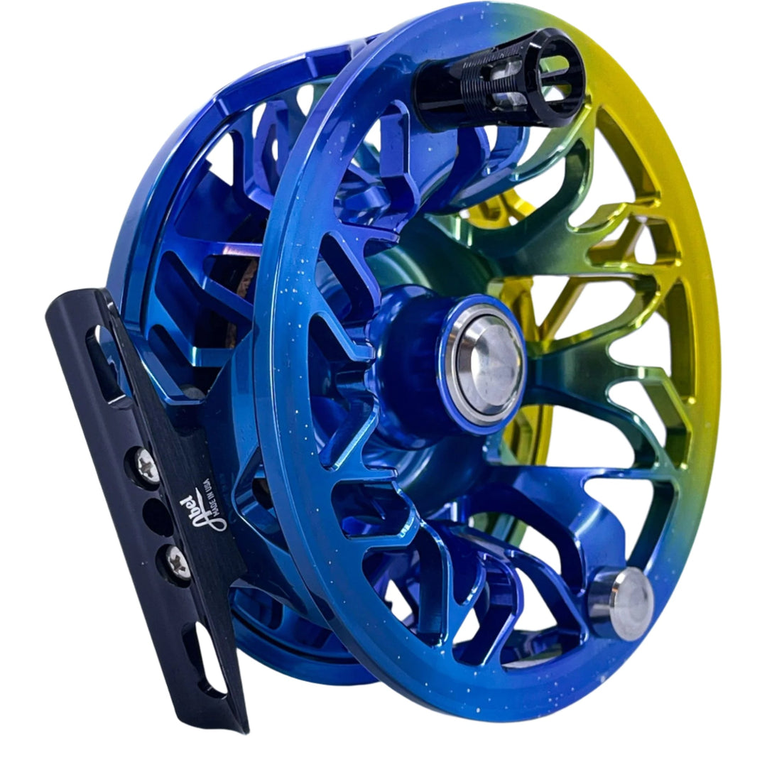 Abel Rove 5/7 - Northern Lights Fade w/ Northern Lights Drag Knob & Black Handle