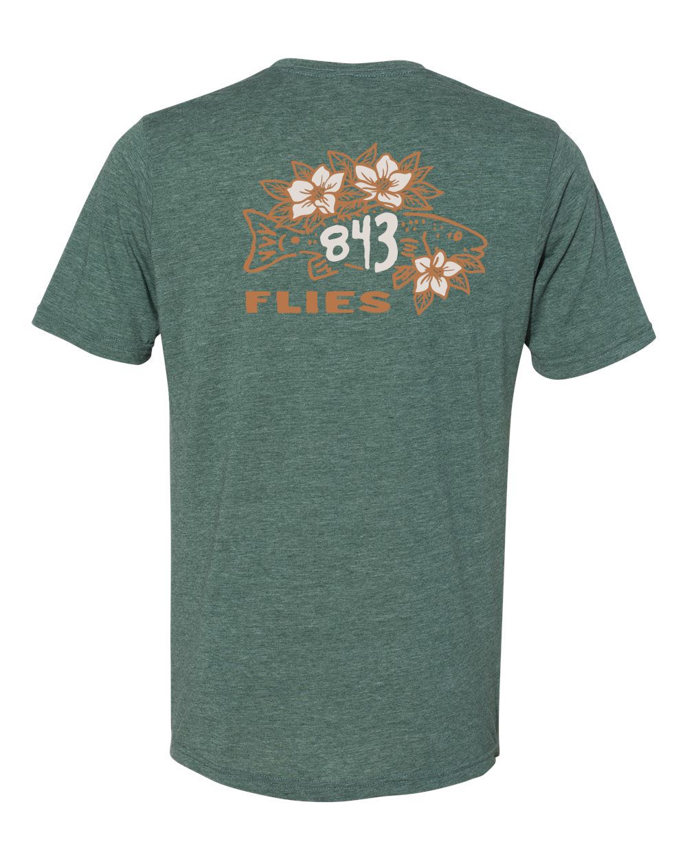 843 Flies X Bre Drake Tee Shirt - Sweet Magnolia