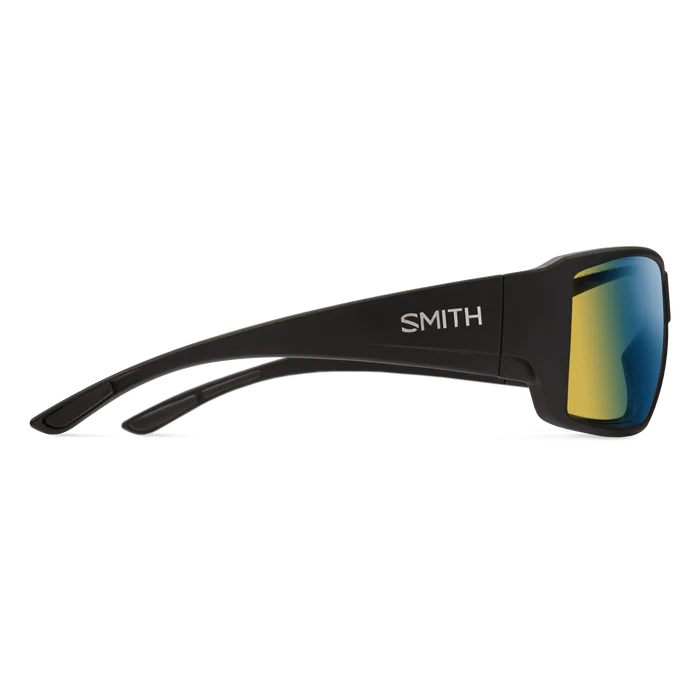 Smith Guide's Choice - Matte Black + ChromaPop Glass Polarchromic Yellow Blue Mirror (IN STOCK)