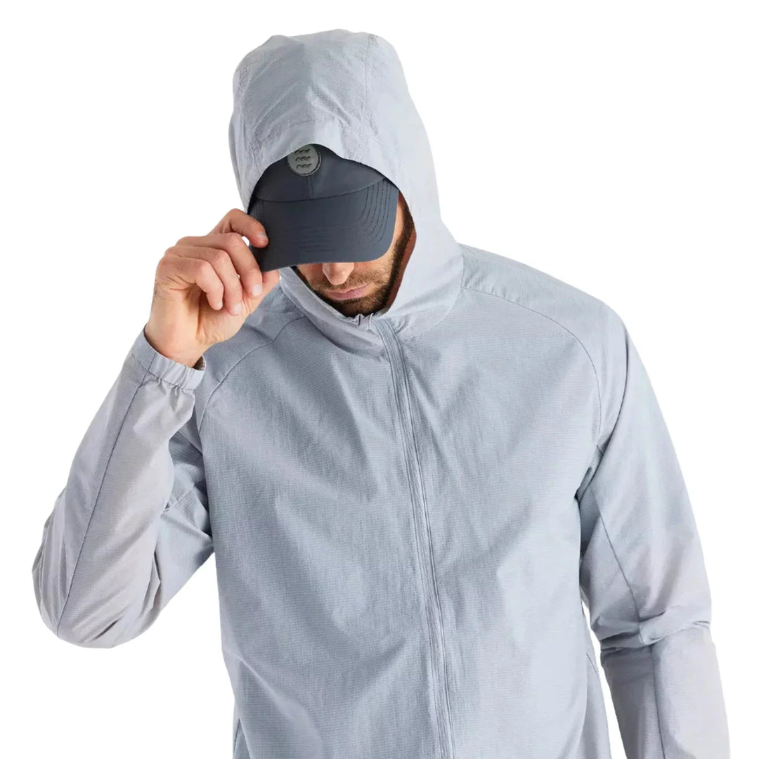 Free Fly Men's Headwind Jacket - Aspen Grey
