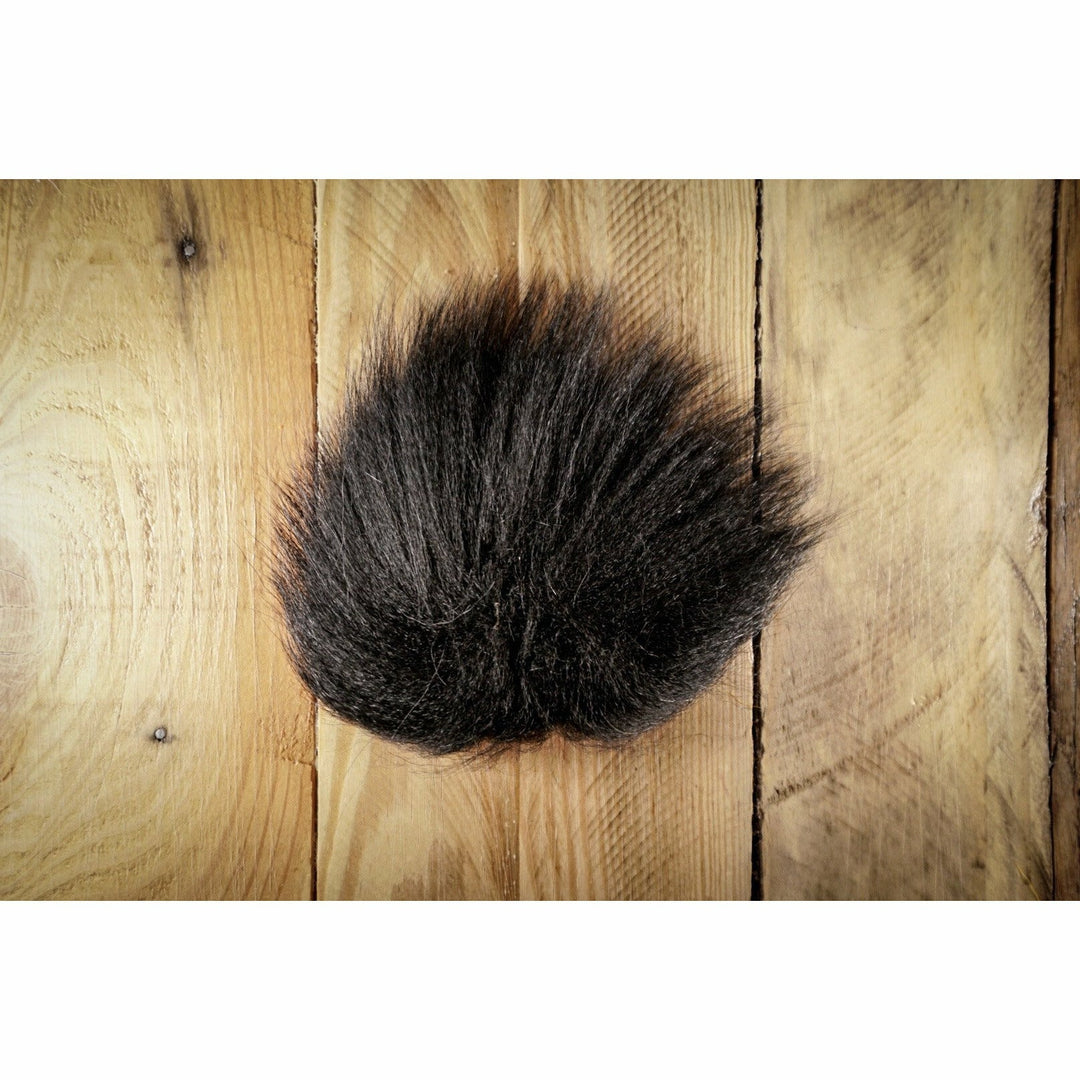 Arctic Fox Tail Hair - Black