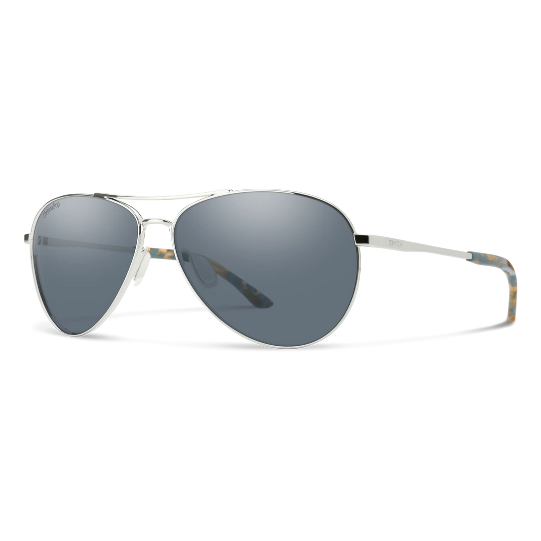 Smith Langley 2 - Silver + ChromaPop Polarized Slate Lens(IN STOCK)