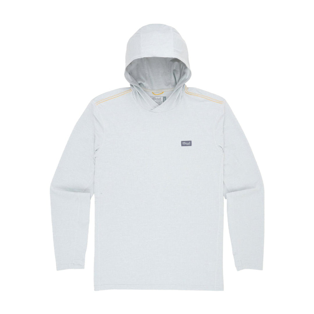 Marsh Wear High Noon Tech Hoodie X Bre Drake 239 Design (Smoke Heather)