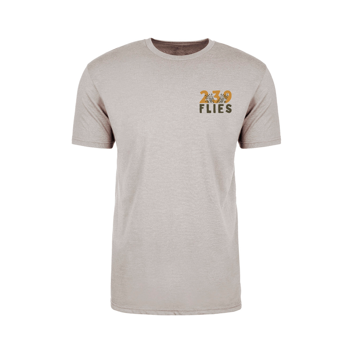 239 Flies X Bre Drake Tee Shirt - Grand Slam Silk Heather